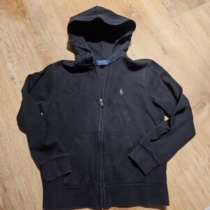 Polo by Ralph Lauren Kids Black Zip-Up Hoodie